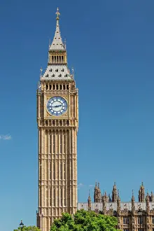 Parliament Prints: Houses of Parliament with Big Ben, London, England