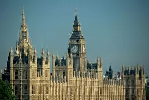 Westminster Collection: The Houses of Parliament and Big Ben, Westminster, UNESCO World Heritage Site