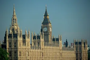 Westminster Prints: The Houses of Parliament and Big Ben, Westminster, UNESCO World Heritage Site