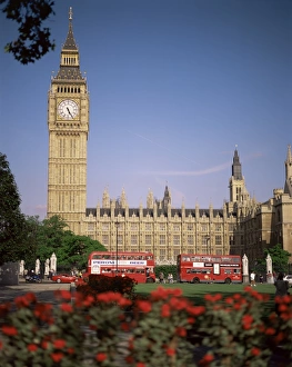 Parliament Prints: Houses of Parliament, UNESCO World Heritage Site, and Parliament Square