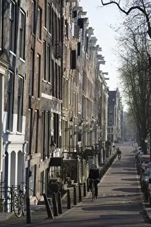 Images Dated 9th April 2008: Houses by the Singel Canal, Amsterdam, Netherlands, Europe