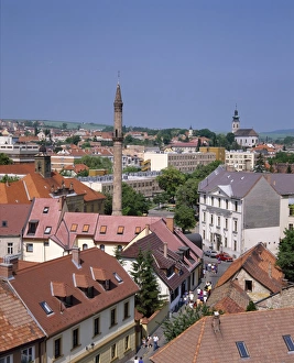 Houses, the Turkish minaret