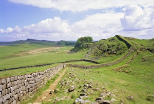 Farm Prints: Housesteads, Hadrians Wall, Northumberland, England, UK