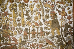 Adobe Prints: Huaca del sol y de la Luna, Moche civilisation, Peru, South America
