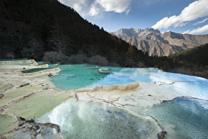 Far Eastern Prints: Huanglong, Sichuan province, China, Asia