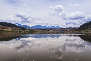 Cusco Prints: Huaypo Lake, Cusco (Cuzco), Peru, South America