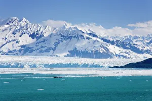 Glacial Prints: Hubbard Glacier in Yakutat Bay, Gulf of Alaska, Southeast Alaska, United States of America