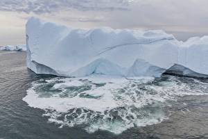 Ilulissat Prints: Huge icebergs calving from the Ilulissat Glacier