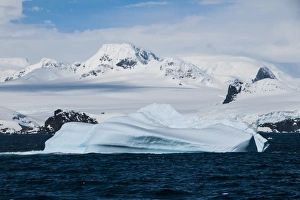 Huge icebergs in Cierva Cove, Antarctica, Polar Regions