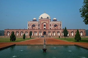 Mughal Prints: Humayun's Tomb, UNESCO, Delhi, India