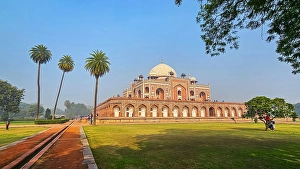 Mughal Prints: Humayun's Tomb, UNESCO, Delhi, India