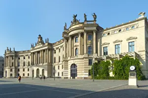 Clock Prints: Humboldt University, Alte Bibliothek (former Royal Library), Belbelplatz, Berlin