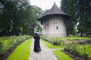 Images Dated 16th June 2009: Humor Monastery, UNESCO World Heritage Site, Gura Humorului, Bucovina, Romania, Europe