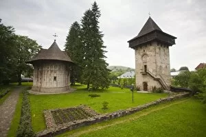 Images Dated 16th June 2009: Humor Monastery, UNESCO World Heritage Site, Gura Humorului, Bucovina, Romania, Europe
