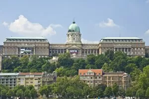 Images Dated 17th July 2010: Hungarian National Gallery, part of the Royal Palace, Buda castle, Castle district