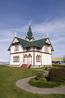 Husavik church, Iceland, Polar Regions