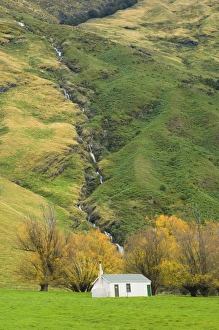 Wonderful Prints: Hut, Matukituki Valley
