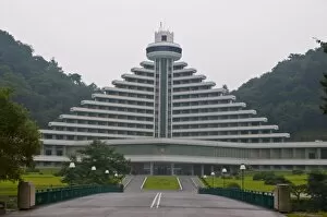Images Dated 1st September 2010: The Hyangsan Hotel caters for luxury visitors, North Korea, Asia
