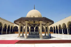 Images Dated 11th July 2008: Ibn El As Mosque, Cairo, Egypt, North Africa, Africa