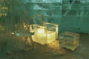 Ice Sculpture Prints: The Ice Hotel