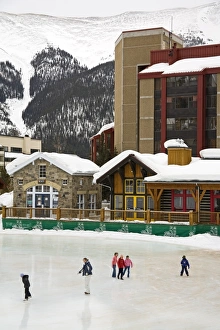 Ice Rink at Copper Mountain Ski Resort
