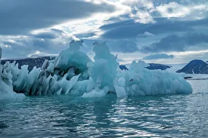 Natural Wonder Prints: Iceberg on Belcher island, Devon island, Nunavut, Canadian Arctic, Canada, North America