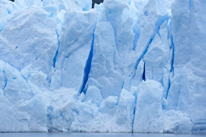 Iceberg detail, Lake Gray (Lago Gray), Torres del Paine National Park, Patagonia
