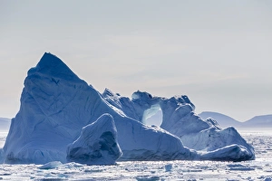 Baffin Island Prints: Iceberg near the Cumberland Peninsula, Baffin Island, Nunavut, Canada, North America