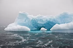 Iceberg, near Yalour Island, Antarctic Peninsula, Antarctica, Polar Regions