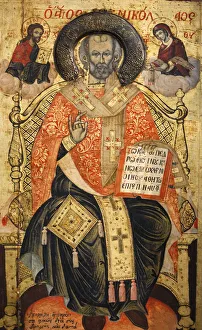 Albania Prints: Icon by Onufri dating from the 16th century, Berat, Albania, Europe