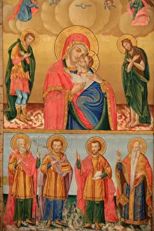 Images Dated 18th April 2006: Icon in Saint Dimitrios Orthodox church, Thessaloniki, Macedonia, Greece, Europe