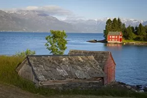 Images Dated 6th June 2009: An idyllic rural island in the Hardanger Fjord, Hordaland, Norway, Scandinavia, Europe