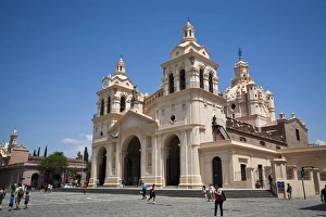 Cordoba City Prints: Iglesia Catedral at Plaza San Martin