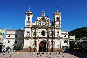 Birds Prints: Iglesia Los Dolores, Tegucigalpa, Honduras, Central America