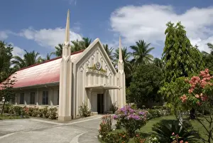 Luzon Prints: Iglesia Ni Cristo, characteristic modern style of church built by this active Christian sect