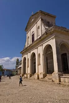 Images Dated 7th April 2007: Iglesia Parroquial de la Santisima Trinidad, Trinidad, UNESCO World Heritage Site
