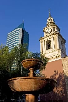 Iglesia de San Francisco and Museo Colonial in central Santiago, Santiago