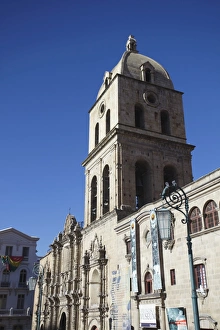 Bolivian Prints: Iglesia de San Francisco in Plaza San Francisco, La Paz, Bolivia, South America