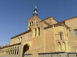 Segovia Prints: Iglesia de San Martin displays historical architecture in Segovia during daylight
