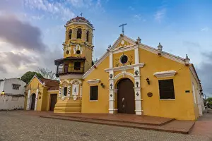 Bells Prints: Iglesia De Santa Barbara, Mompox, UNESCO World Heritage Site, Colombia, South America