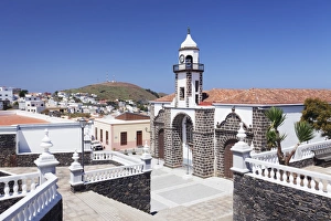 Iglesia Santa Maria de la Concepcion church, Valverde, UNESCO biosphere reserve, El Hierro
