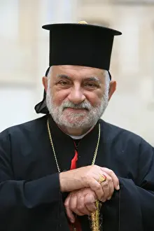 Senior Man Prints: Ignace Pierre VIII Abdel-Ahad, Syrian Catholic patriarch, Paris, France, Europe