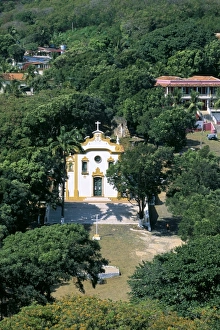Pernambuco Prints: Igreja NS dos Remedios, Fernando de Noronha, Pernambuco, Brazil, South America