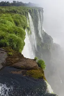 Iguazu Falls from Argentinian side, UNESCO World Heritage Site, on border of Argentina and Brazil