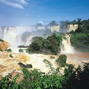 Iguazu Prints: Iguazu Falls, Brazil