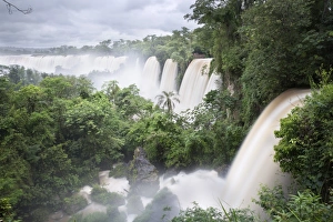 Misiones Province Prints: Iguazu Falls, Iguazu National Park, UNESCO World Heritage Site, Misiones Province