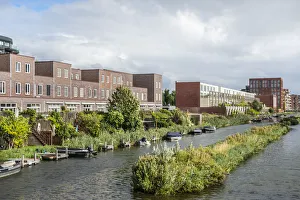 Amsterdam Prints: Ijburg, Amsterdam, North Holland, Netherlands, Europe