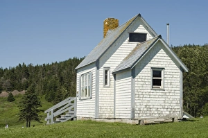 Single Storey Prints: Ile de Bonaventure, Gaspe peninsula, province of Quebec, Canada, North America