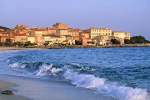 Corsica Prints: Ile-Rousse, coastal town of Balagne region