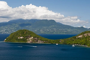 Iles Des Saintes Prints: Ilet a Cabrit, Iles des Saintes